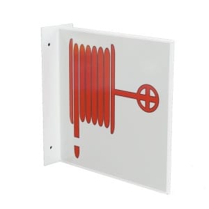 Pikapaloposti merkki L-kilpipohjalla heijastava-0