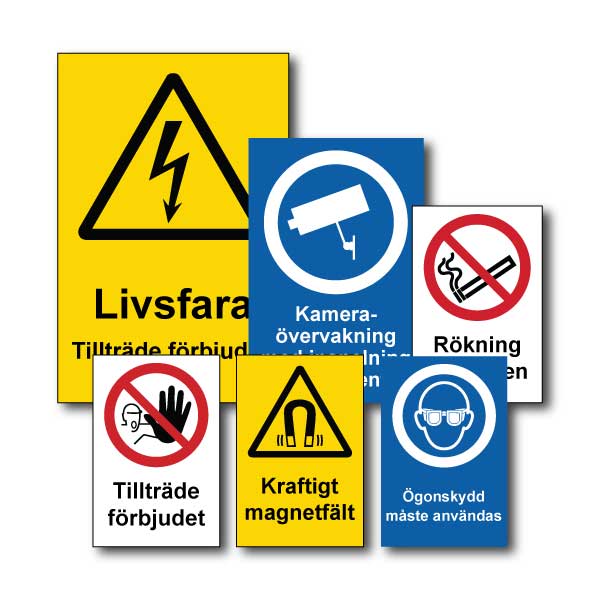 Ruotsinkieliset kyltit ja opasteet