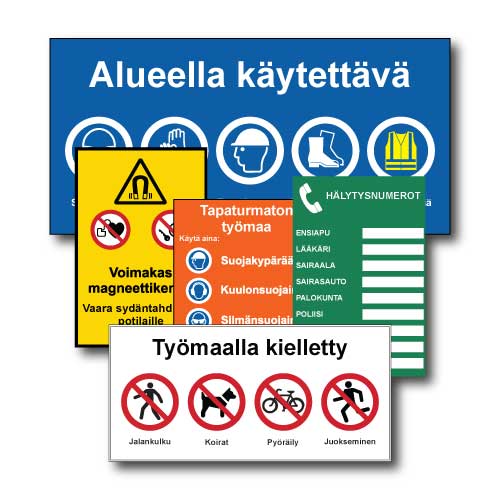 Työmaakyltit