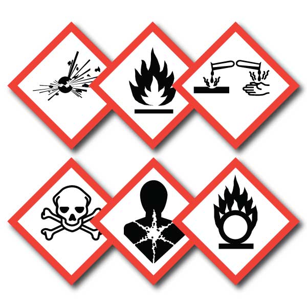 Vaaralliset aineet GHS