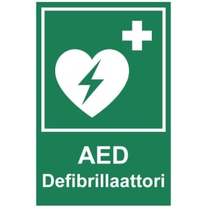 AED Defibrillaattori opaste