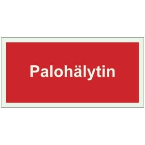 Palohälytin jälkivalaiseva opaste