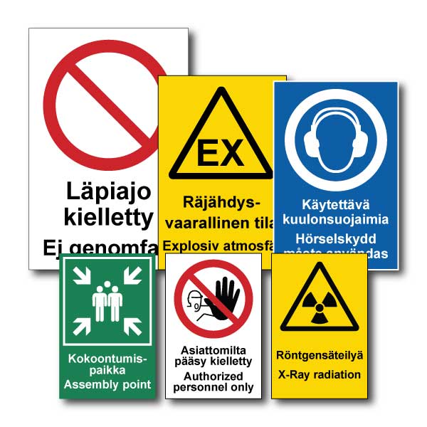 Kaksikieliset opasteet