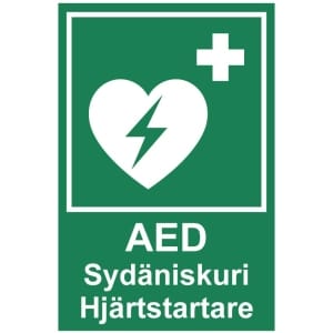 Sydäniskuri Hjärtstartare opaste